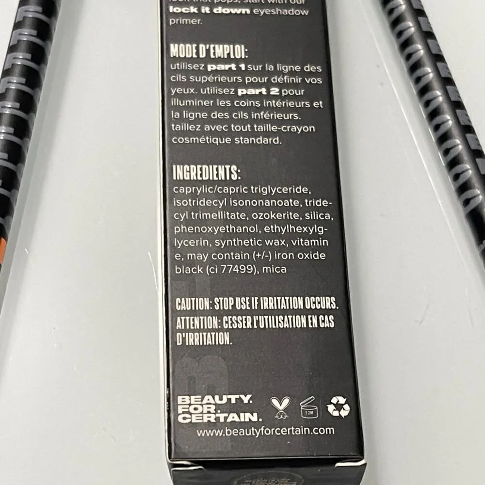 Beauty For Certain BNIB Navy Blue & Bronze Perfect Collab Eyeliner Pencil Set